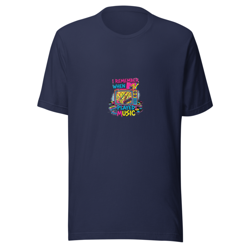 I Remember When MTV Played Music - tshirt