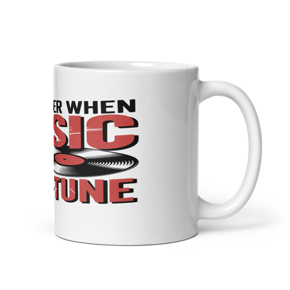 I REMEMBER WHEN MUSIC DIDN'T NEED AUTO-TUNE - mug