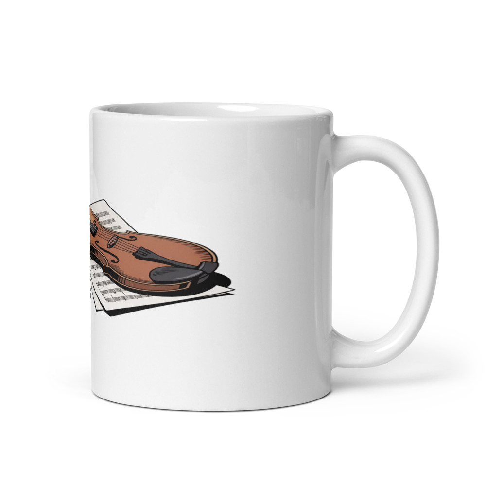 I REMEMBER WHEN MUSIC HAD FIDDLES - mug
