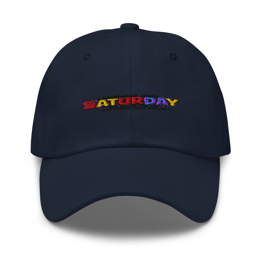 I REMEMBER WHEN SATURDAY MEANT CARTOONS, NOT CHORES - hat