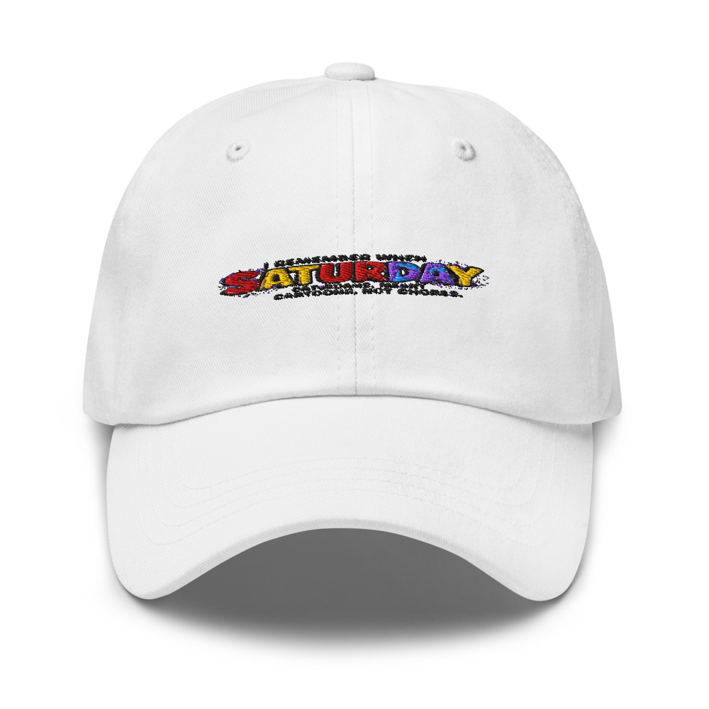I REMEMBER WHEN SATURDAY MEANT CARTOONS, NOT CHORES - hat