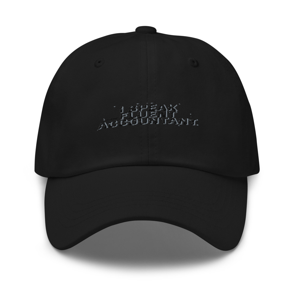 I SPEAK FLUENT ACCOUNTANT - hat