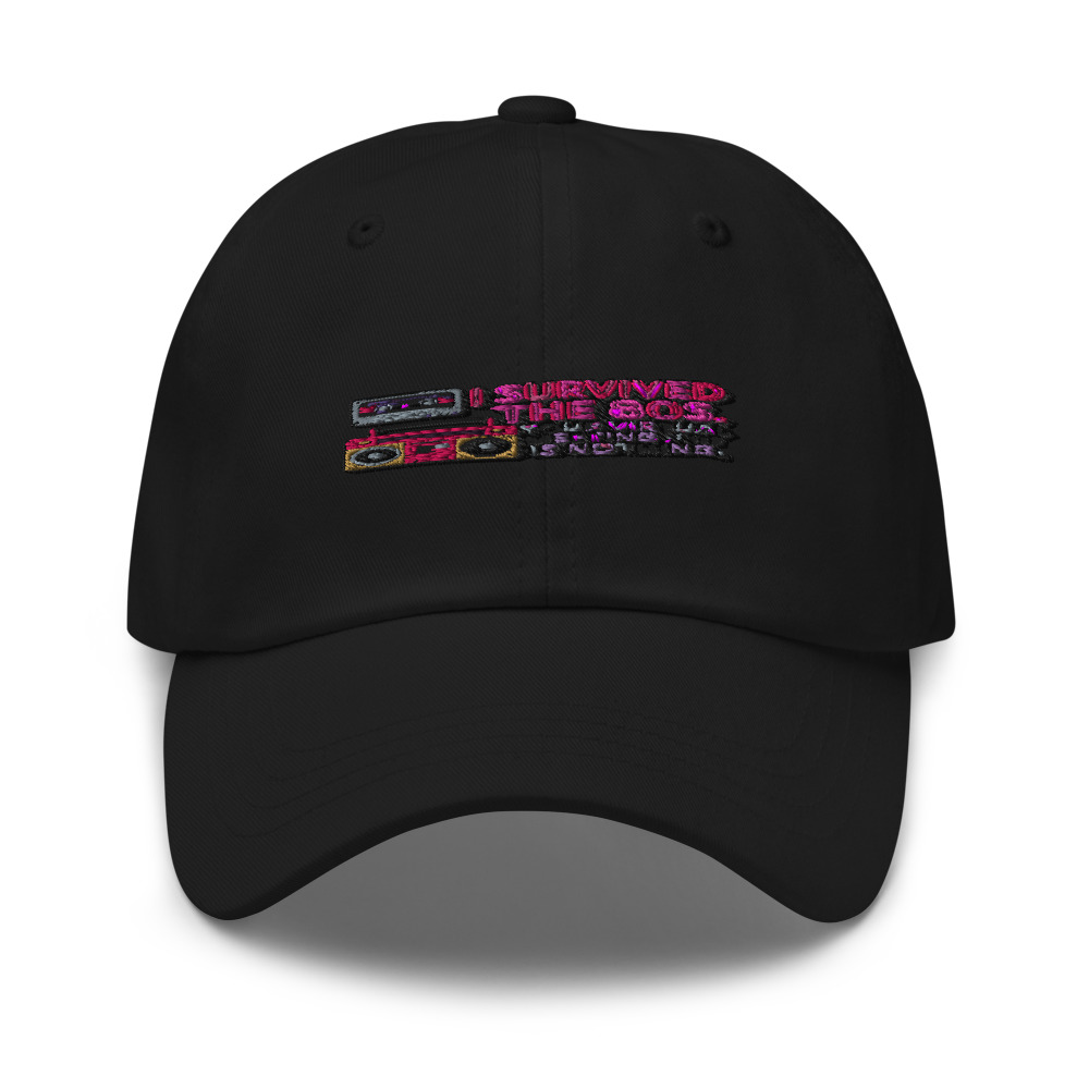 I SURVIVED THE 80S. YOUR VIRTUAL MEETING IS NOTHING. - hat