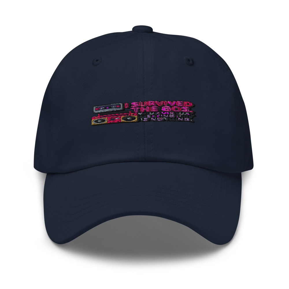 I SURVIVED THE 80S. YOUR VIRTUAL MEETING IS NOTHING. - hat