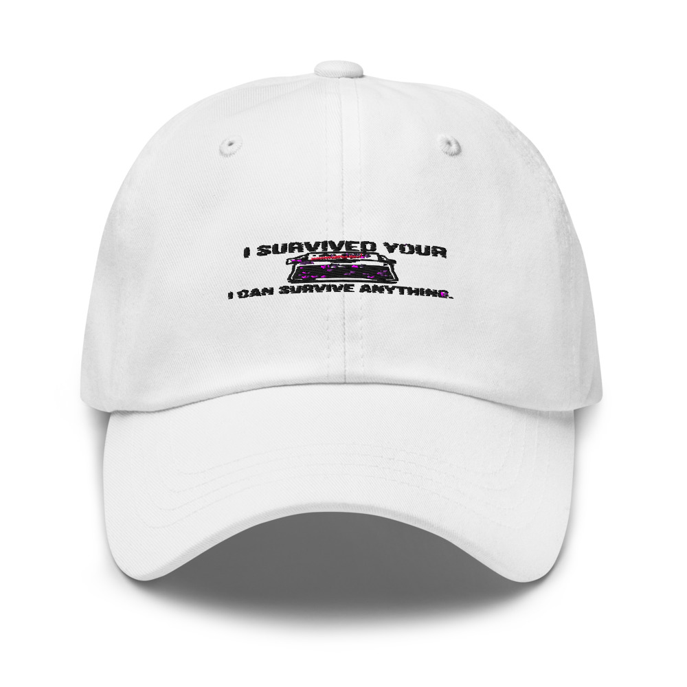I SURVIVED YOUR VIRTUAL MEETING. I CAN SURVIVE ANYTHING. - hat