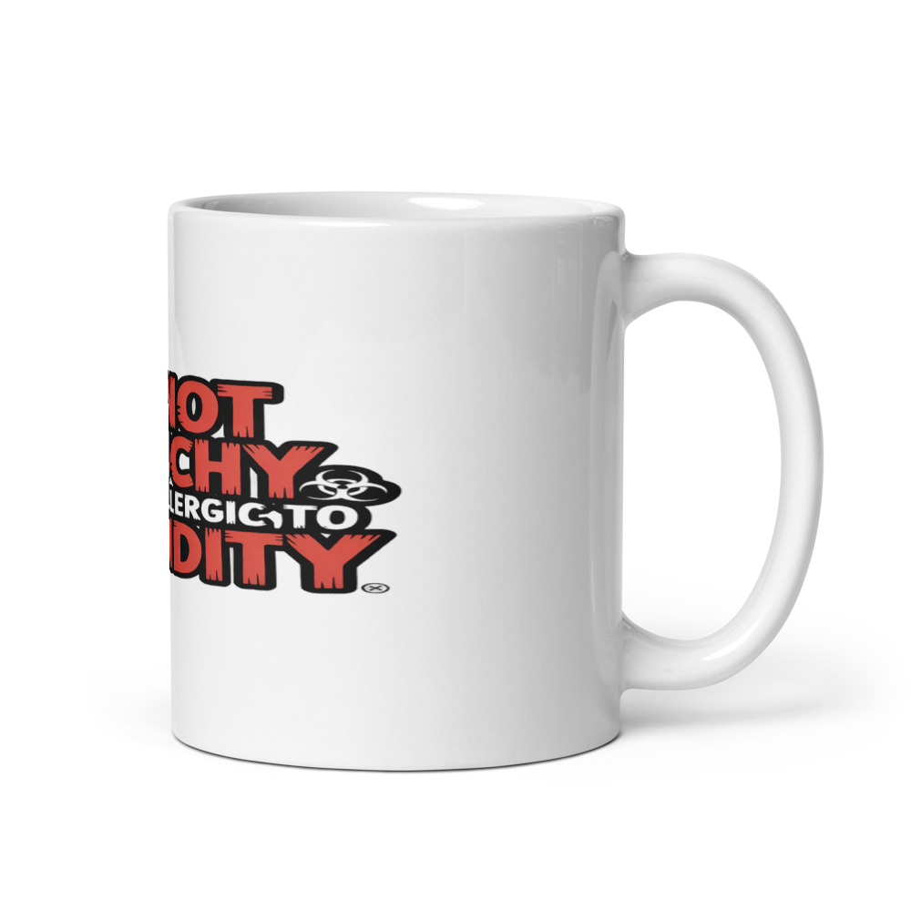 I'm Not Grouchy, I'm Just Allergic to Stupidity - mug