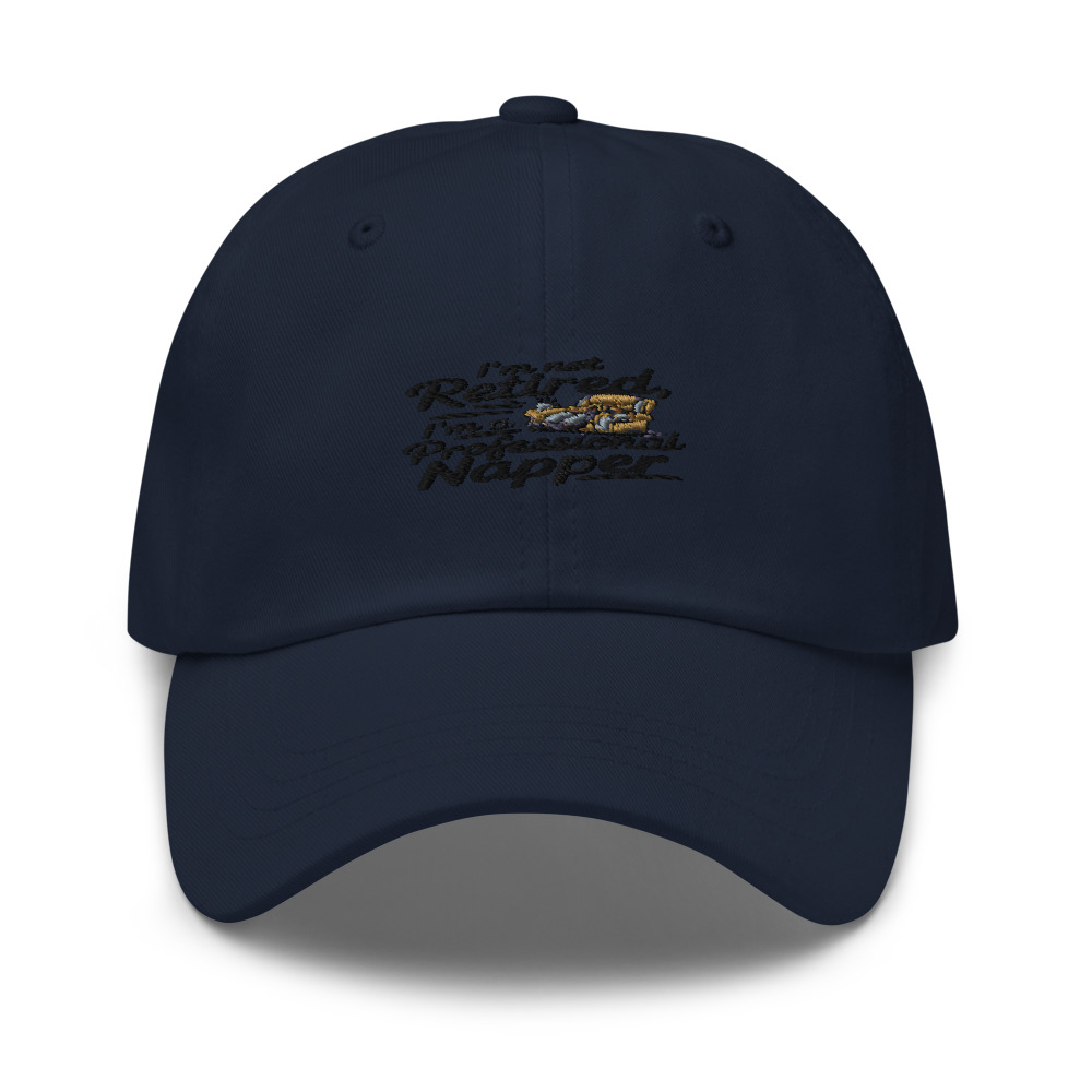 I'M NOT RETIRED, I'M A PROFESSIONAL NAPPER - hat