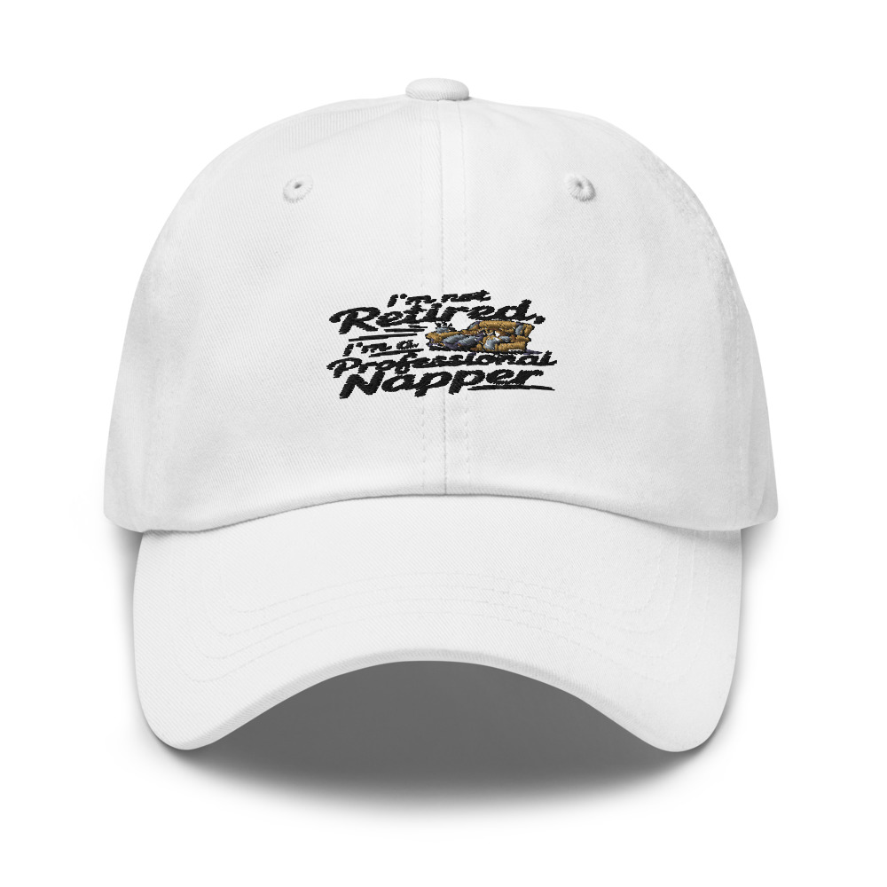 I'M NOT RETIRED, I'M A PROFESSIONAL NAPPER - hat