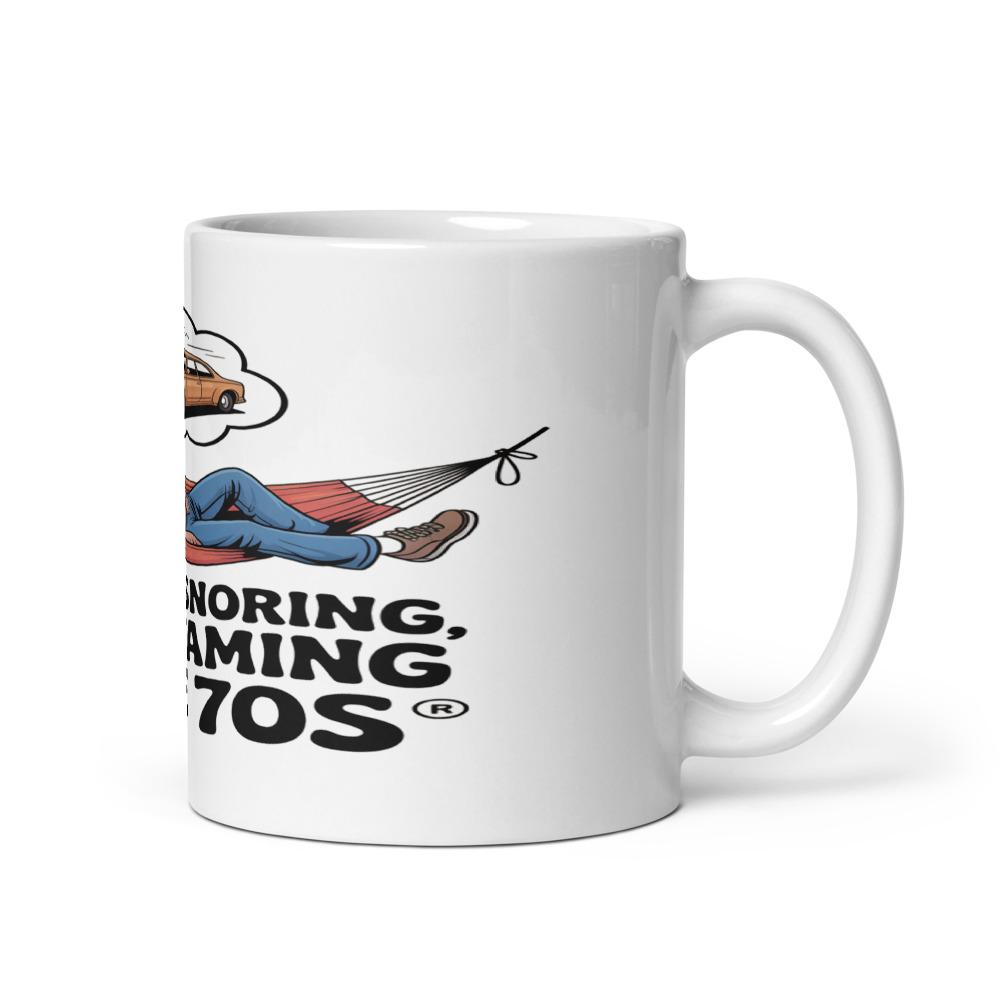 I'M NOT SNORING, I'M DREAMING OF THE 70s - mug