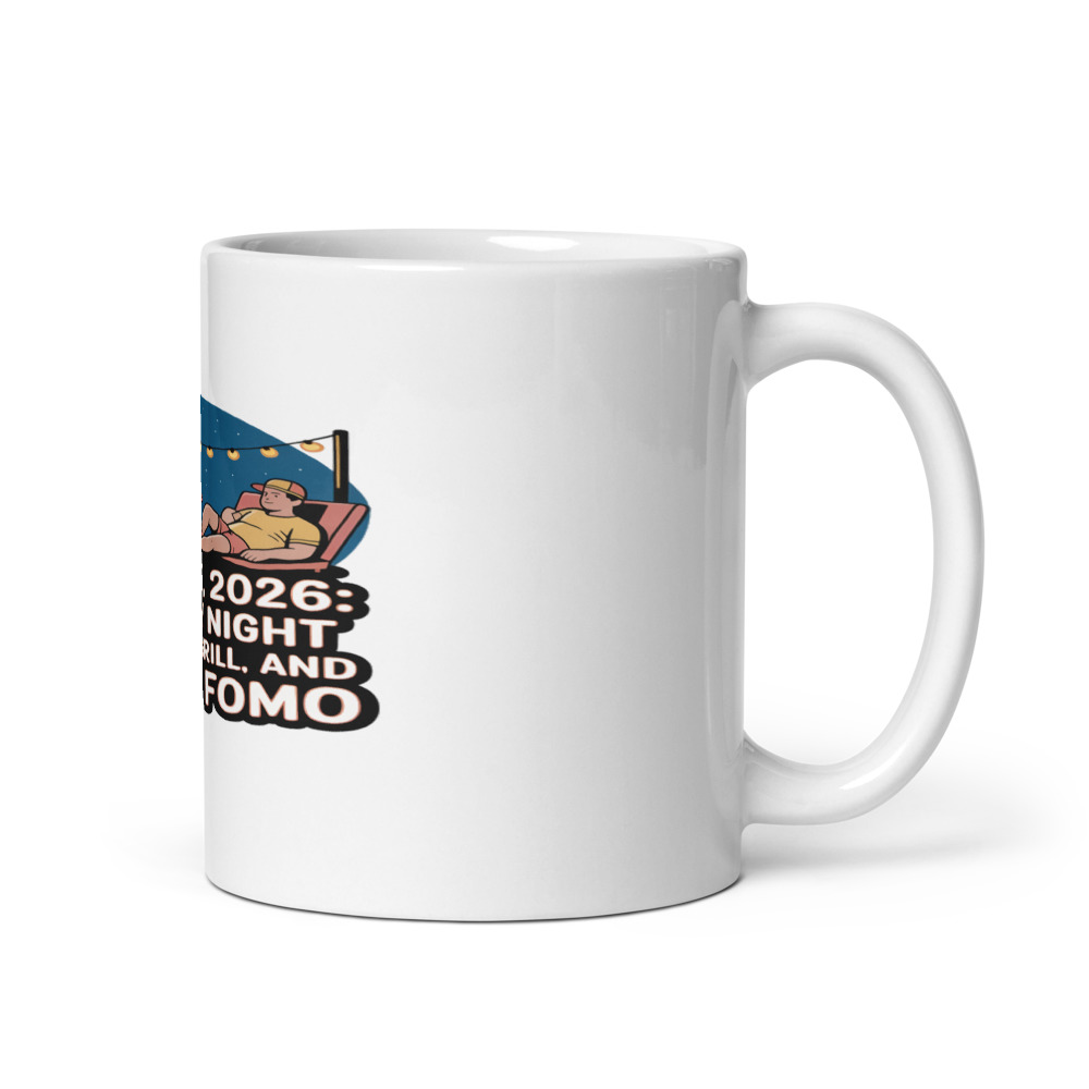 JUNE 5, 2026: FRIDAY NIGHT LIGHTS, GRILL, AND ZERO FOMO - mug