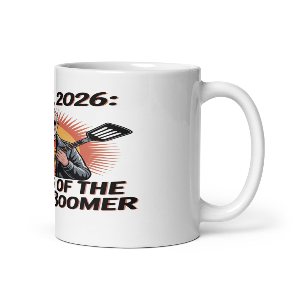 JUNE 6, 2026: SUMMER OF THE BADASS BOOMER - mug