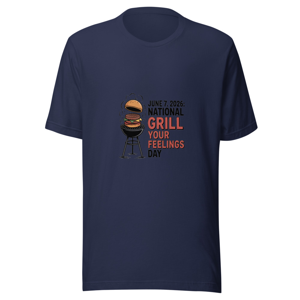 JUNE 7, 2026: NATIONAL GRILL YOUR FEELINGS DAY - tshirt