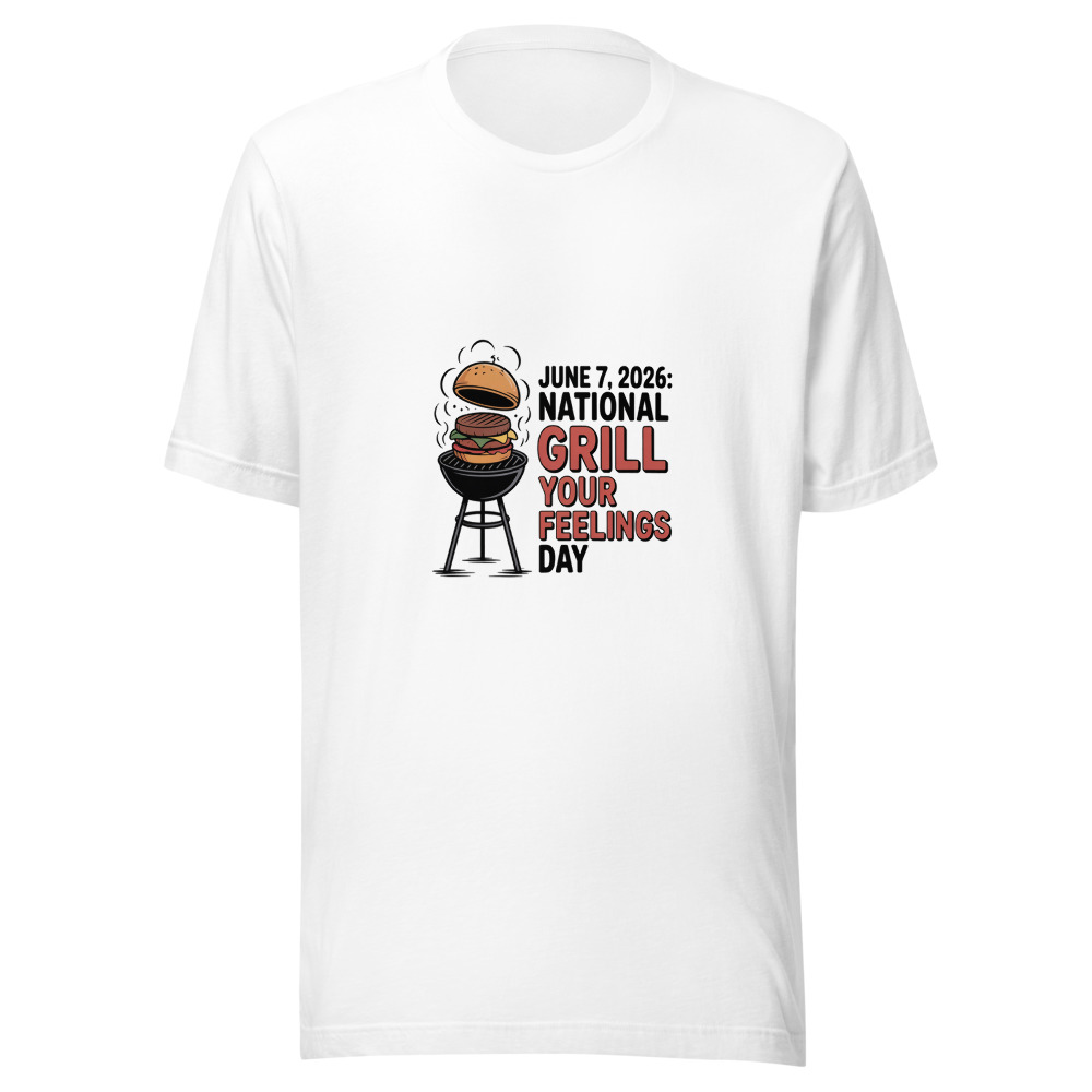 JUNE 7, 2026: NATIONAL GRILL YOUR FEELINGS DAY - tshirt