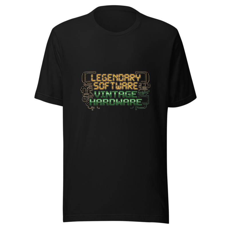 Legendary Software, Vintage Hardware - tshirt