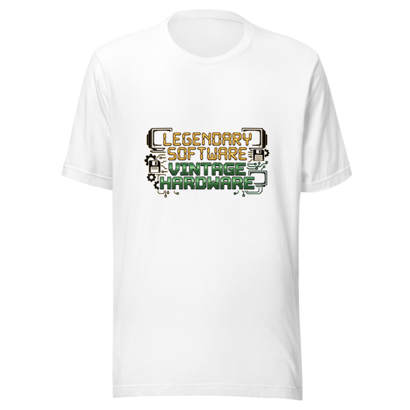 Legendary Software, Vintage Hardware - tshirt