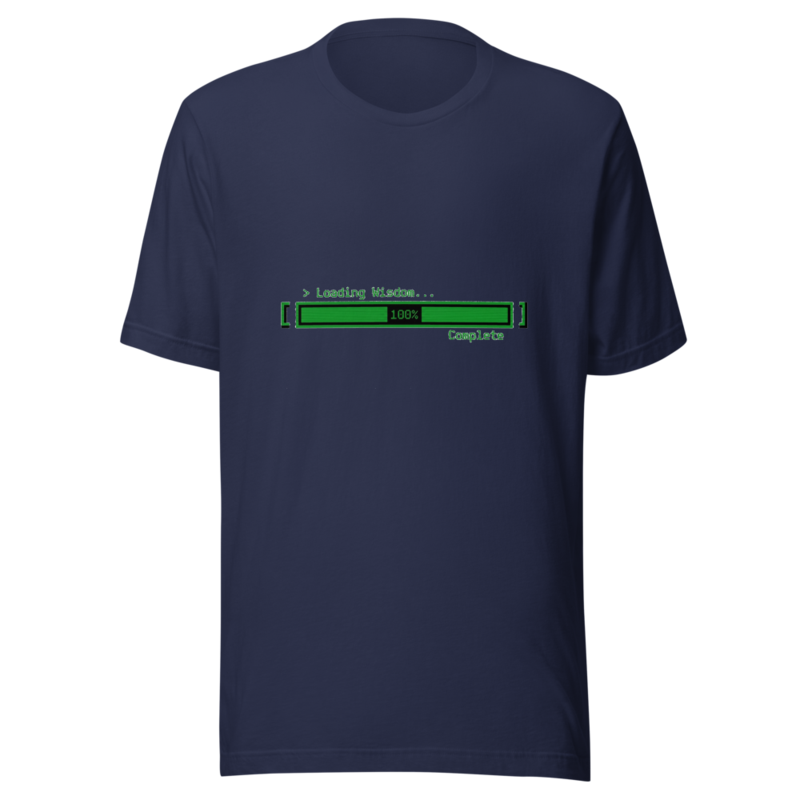 Loading Wisdom... 100% Complete - tshirt