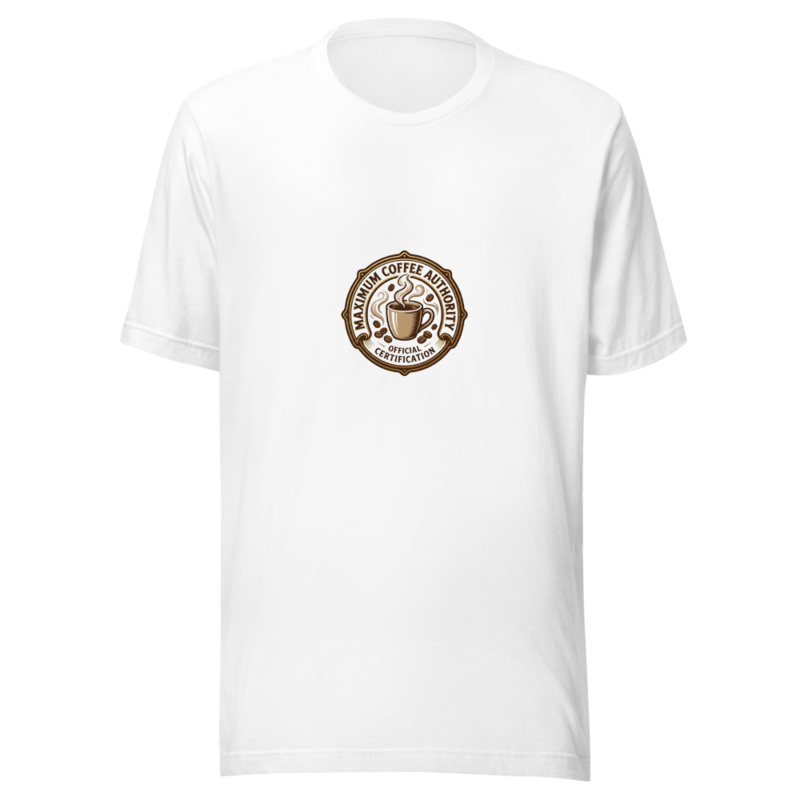 Maximum Coffee Authority - tshirt