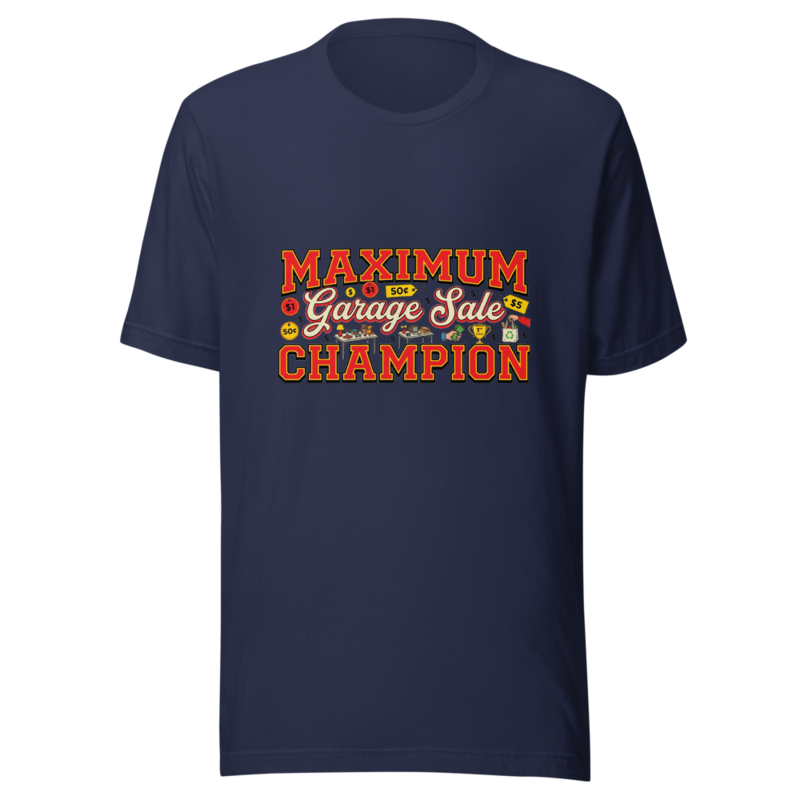 Maximum Garage Sale Champion - tshirt