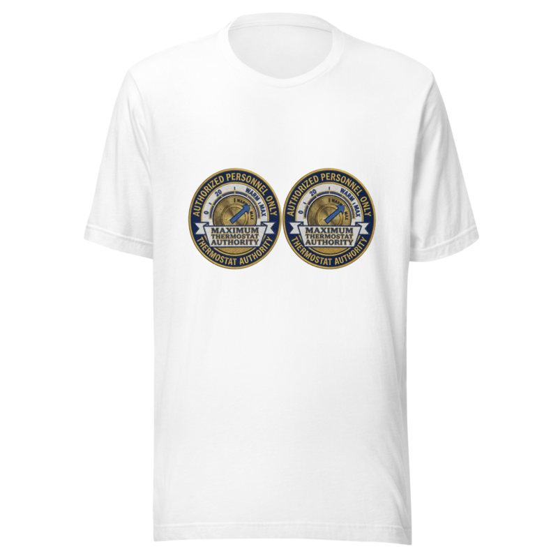 Maximum Thermostat Authority - tshirt