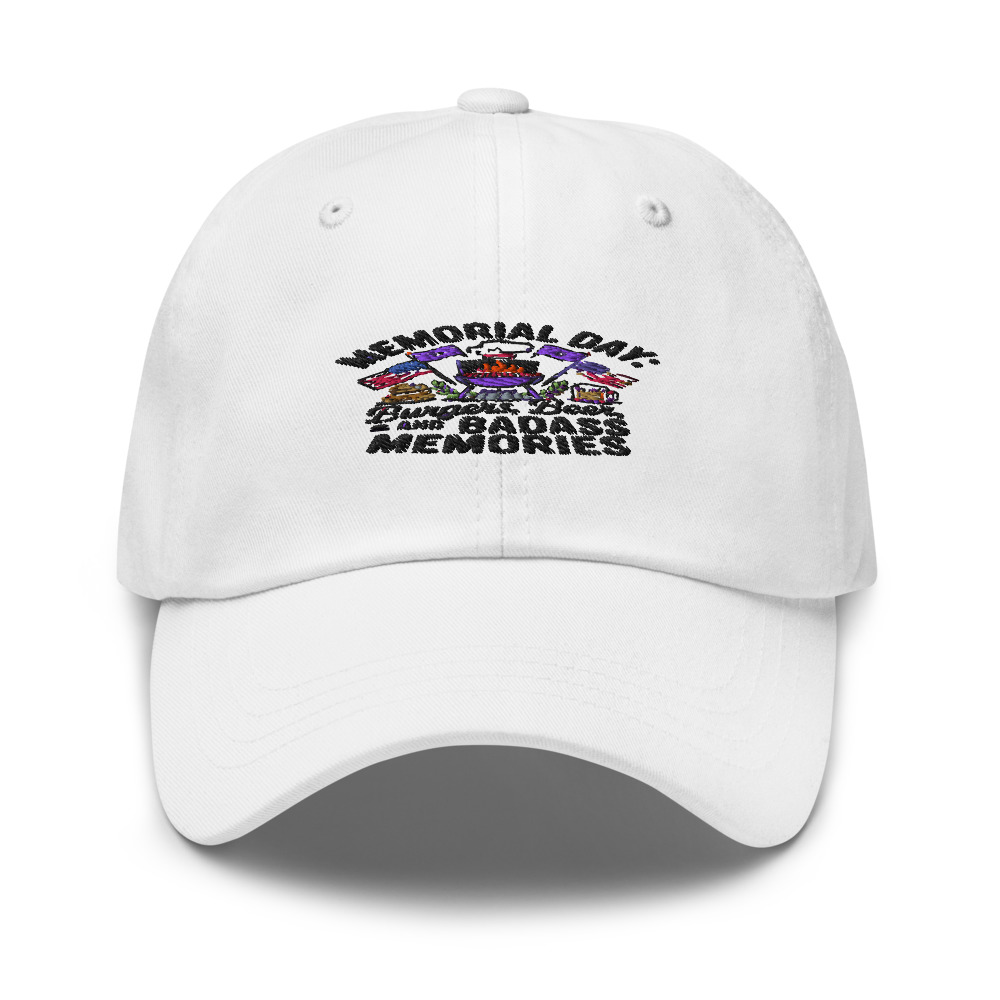 MEMORIAL DAY: BURGERS, BEER, AND BADASS MEMORIES - hat