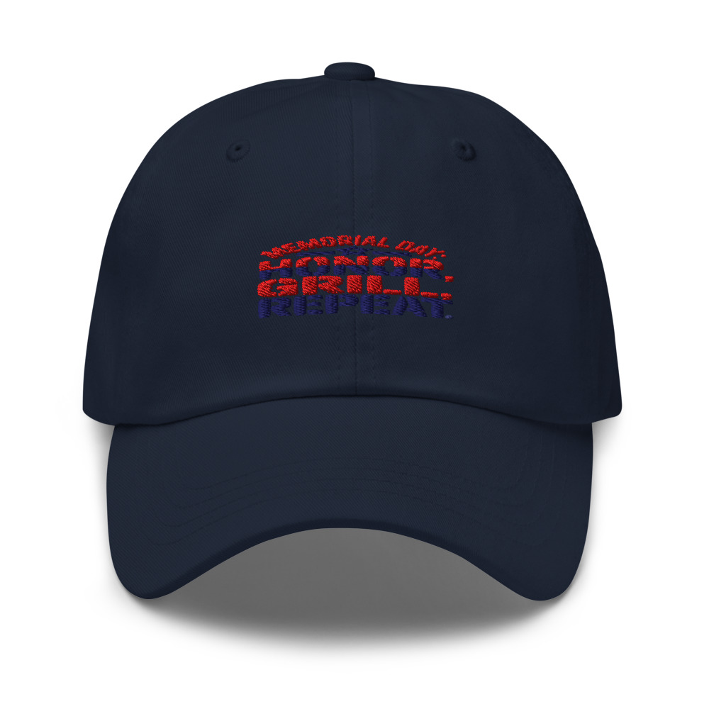 MEMORIAL DAY: HONOR, GRILL, REPEAT - hat