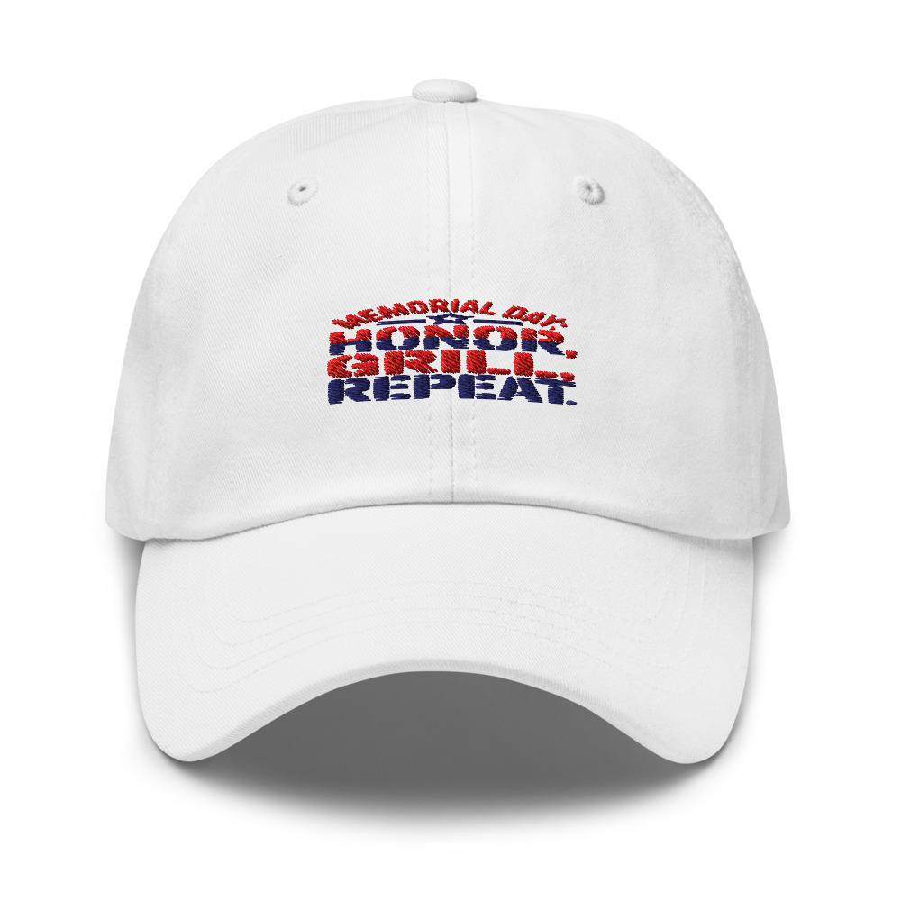 MEMORIAL DAY: HONOR, GRILL, REPEAT - hat