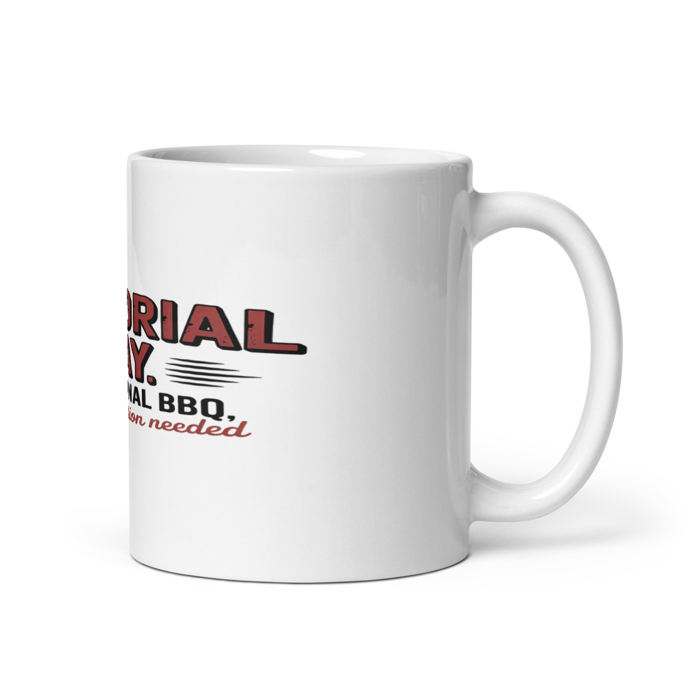 Memorial Day: The Original BBQ, No Subscription Needed - mug