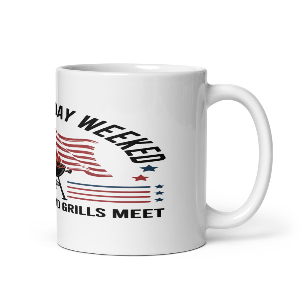 MEMORIAL DAY WEEKEND: WHERE FLAGS AND GRILLS MEET - mug