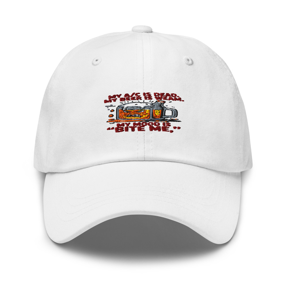 My A/C Is Dead. My Beer Is Warm. My Mood Is 'Bite Me.' - hat