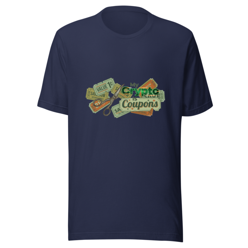 My Crypto Is Coupons - tshirt