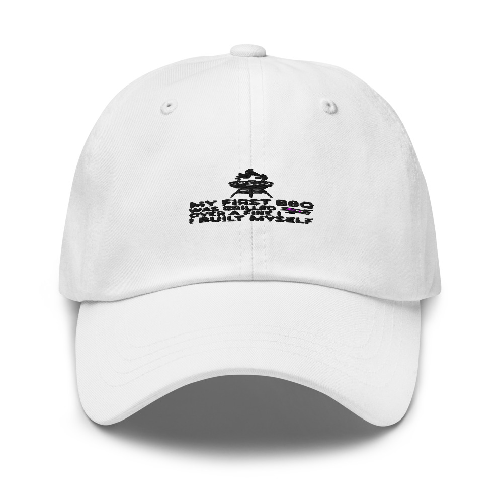 My First BBQ Was Grilled Over a Fire I Built Myself - hat