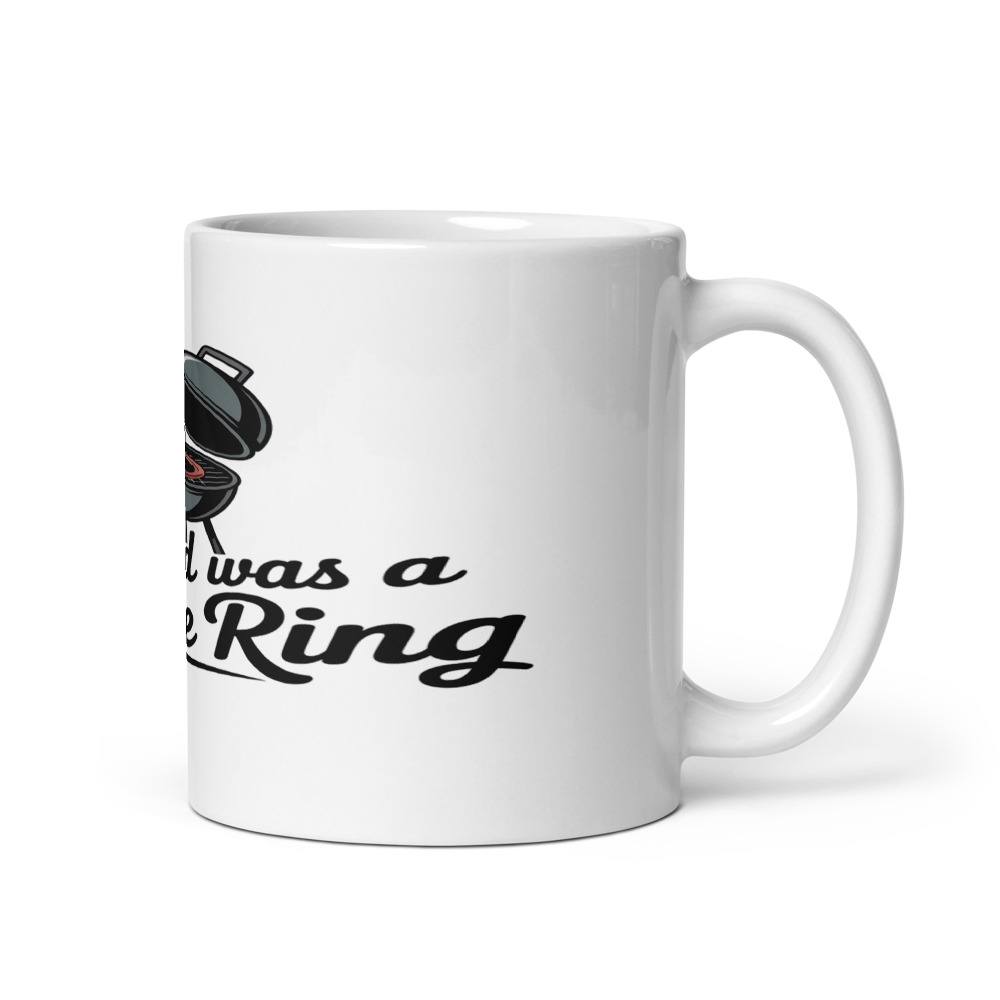 MY FIRST CLOUD WAS A SMOKE RING - mug