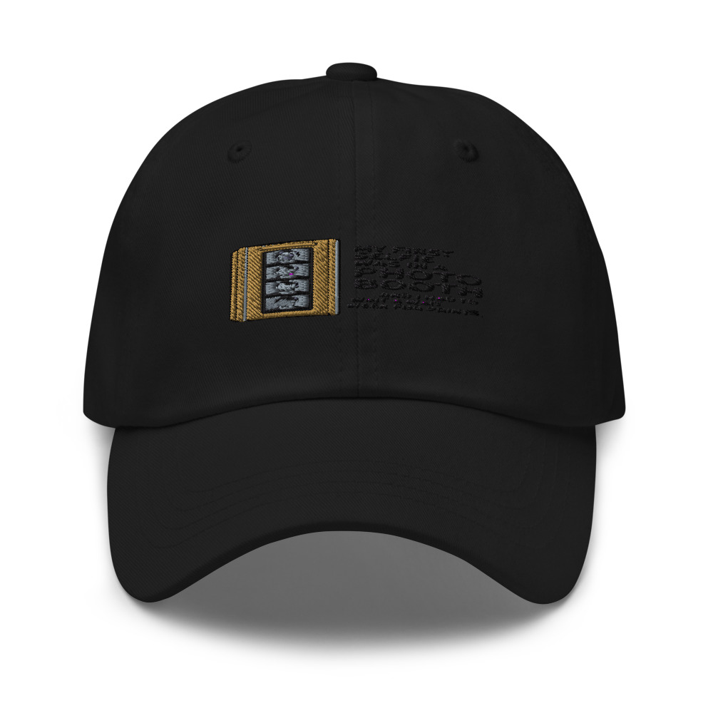 MY FIRST SELFIE WAS IN A PHOTO BOOTH — AND I HAD TO WAIT A WEEK FOR PRINTS - hat