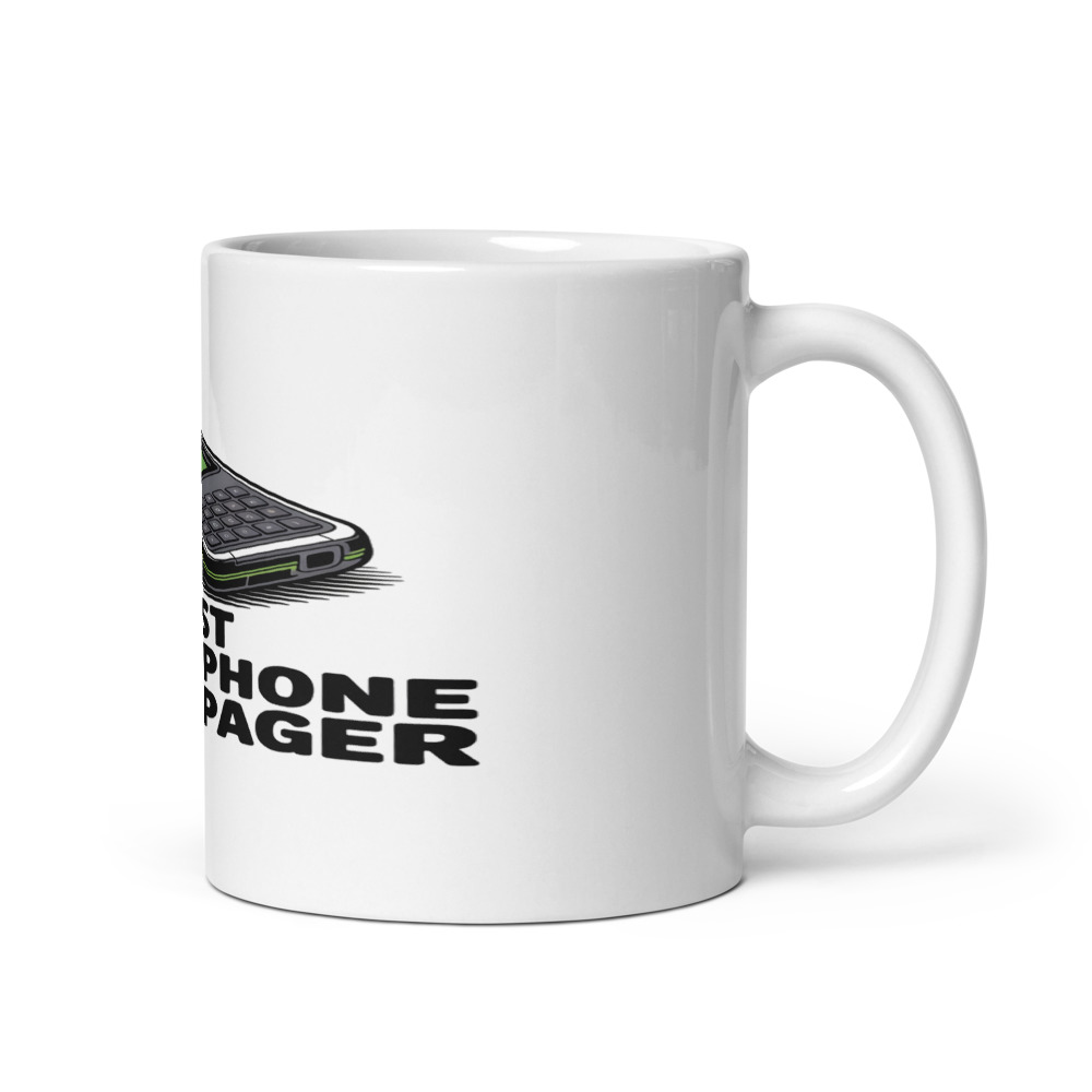 My First Smartphone Was a Pager - mug
