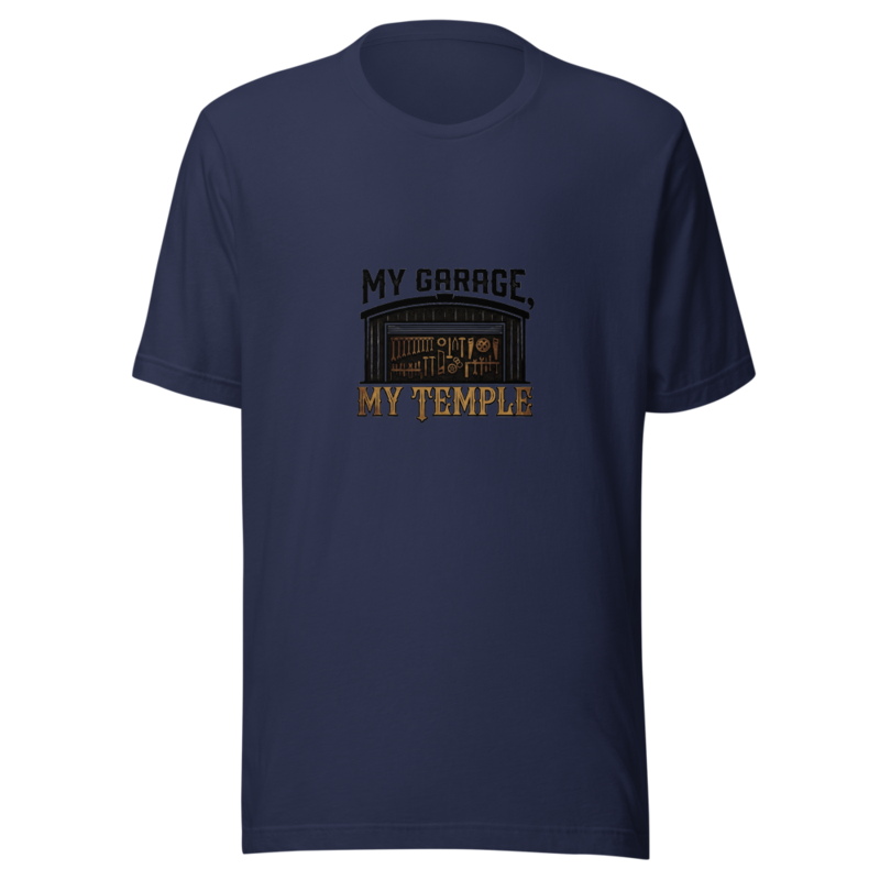My Garage, My Temple - tshirt