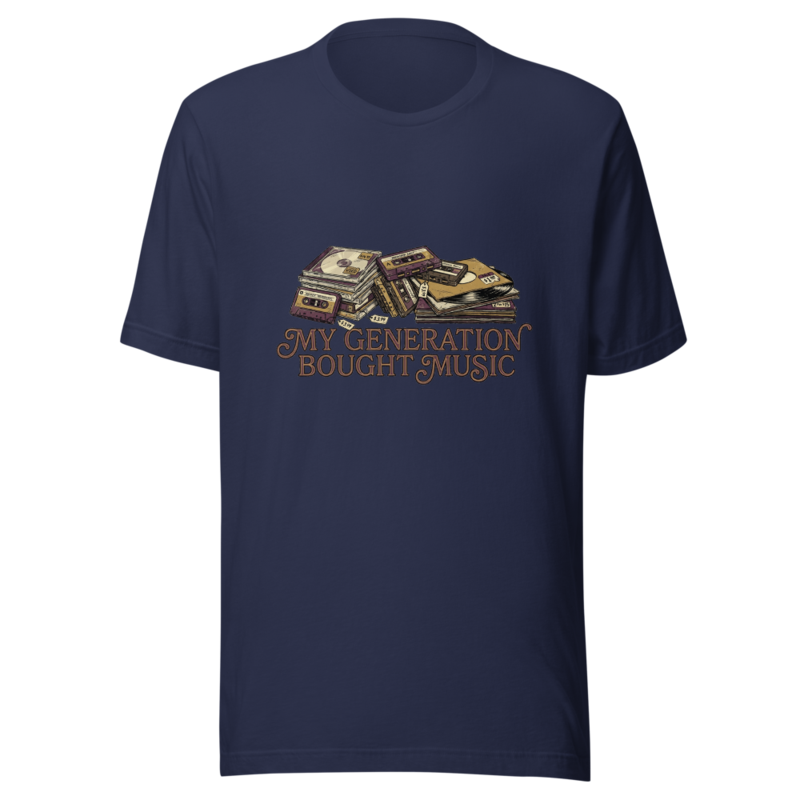 My Generation Bought Music - tshirt