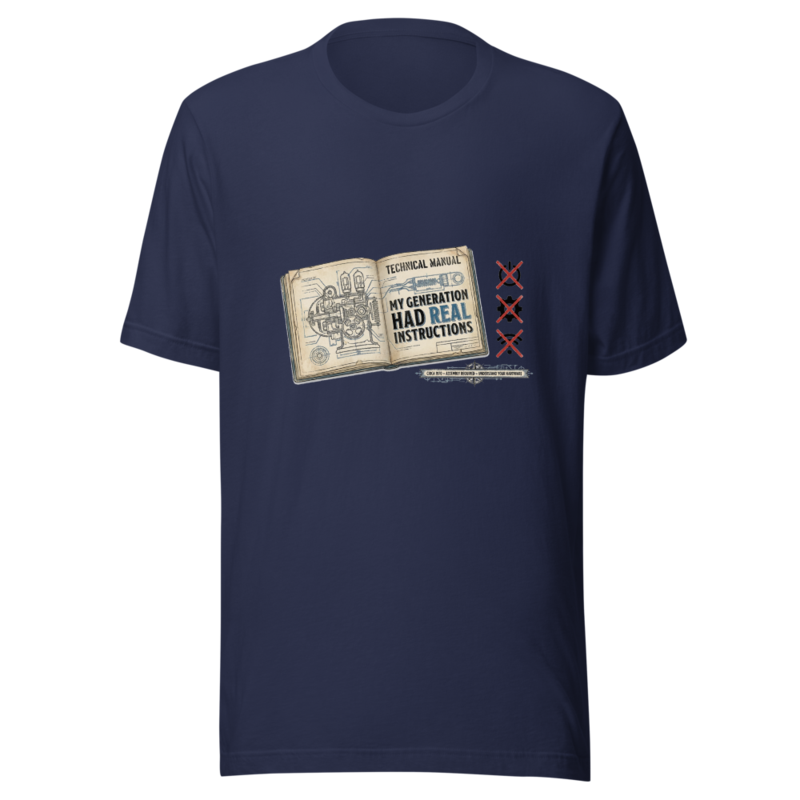 My Generation Had Real Instructions - tshirt