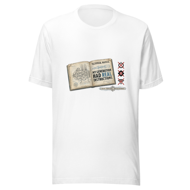 My Generation Had Real Instructions - tshirt
