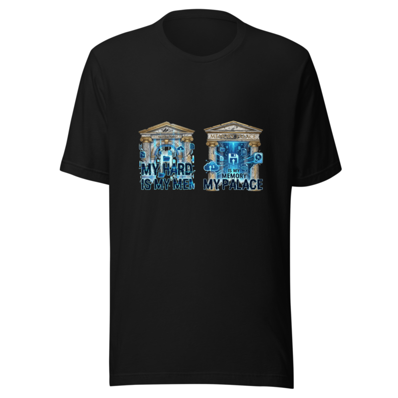 My Hard Drive Is My Memory Palace - tshirt