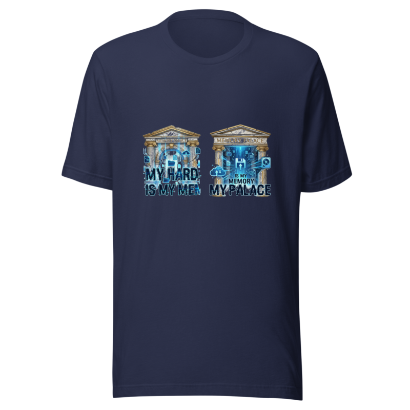My Hard Drive Is My Memory Palace - tshirt