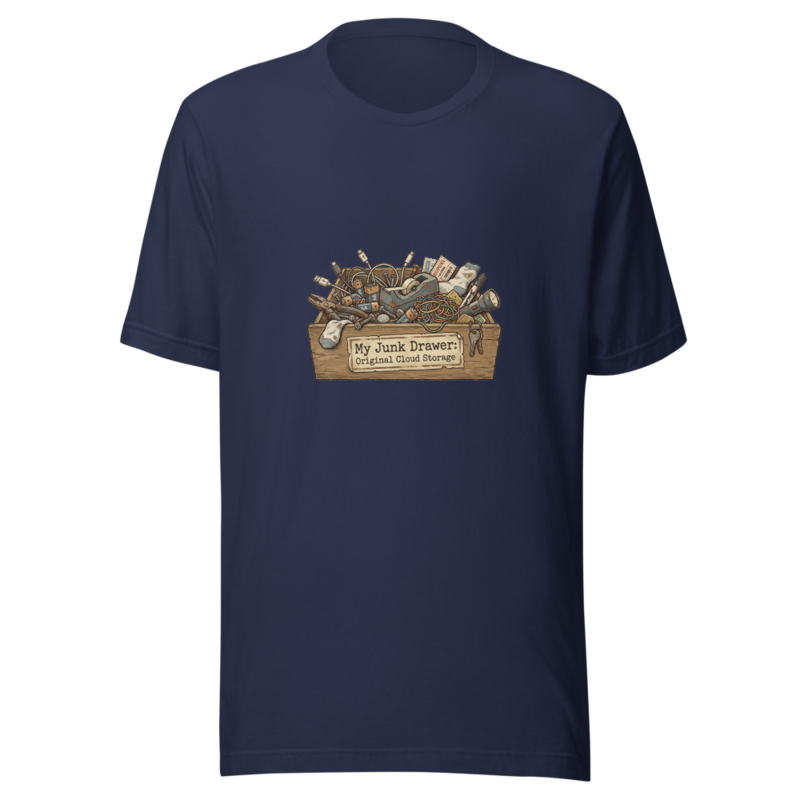My Junk Drawer: Original Cloud Storage - tshirt