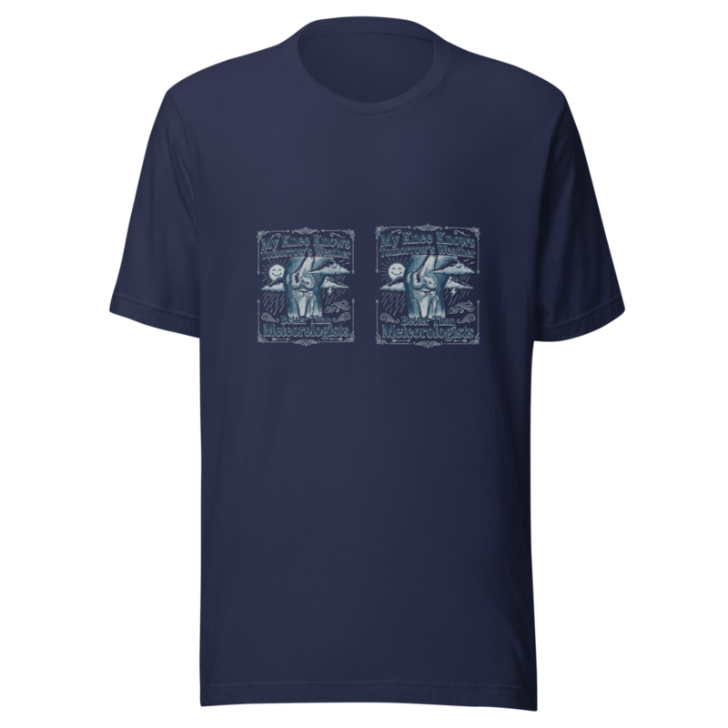 My Knee Knows Tomorrow's Weather Better Than Meteorologists - tshirt