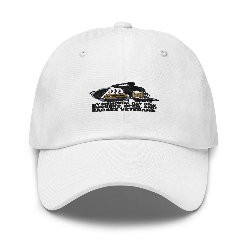 MY MEMORIAL DAY BBQ: BURGERS, BEER, AND BADASS VETERANS - hat