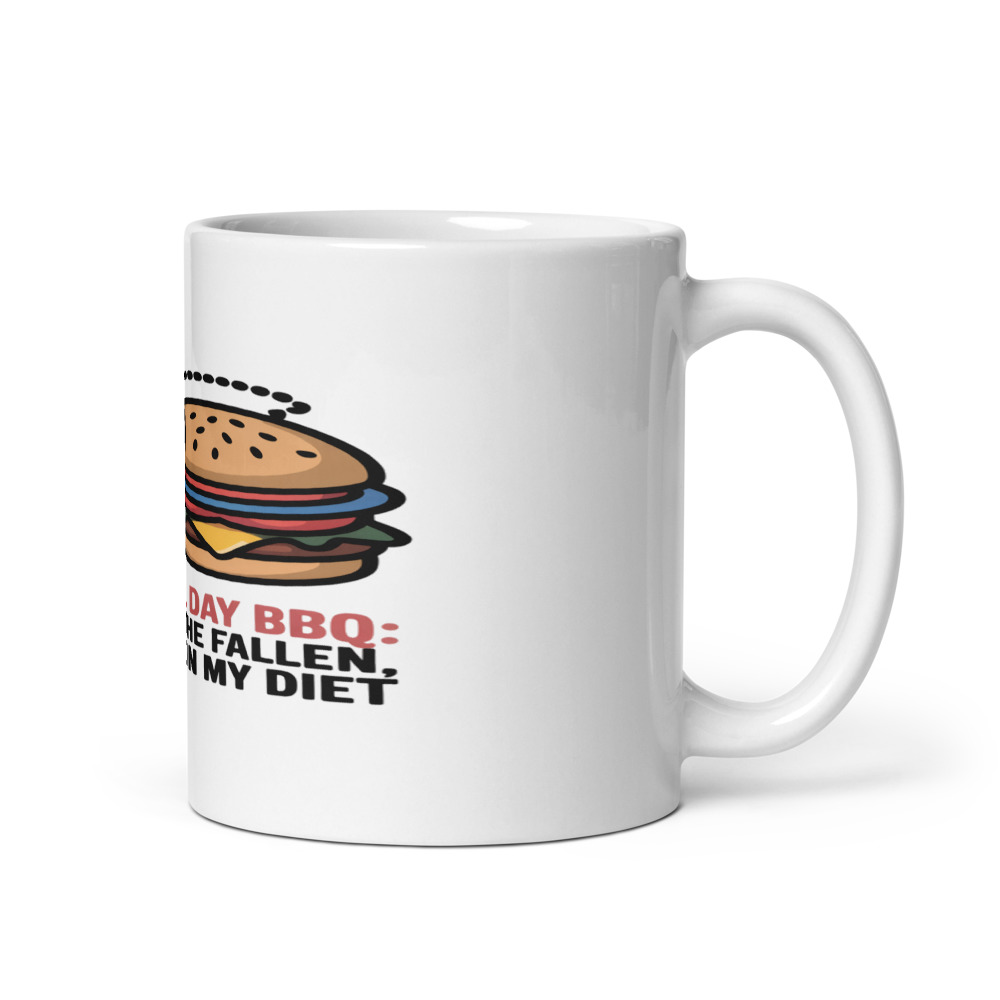 MY MEMORIAL DAY BBQ: HONORING THE FALLEN, CHEATING ON MY DIET - mug