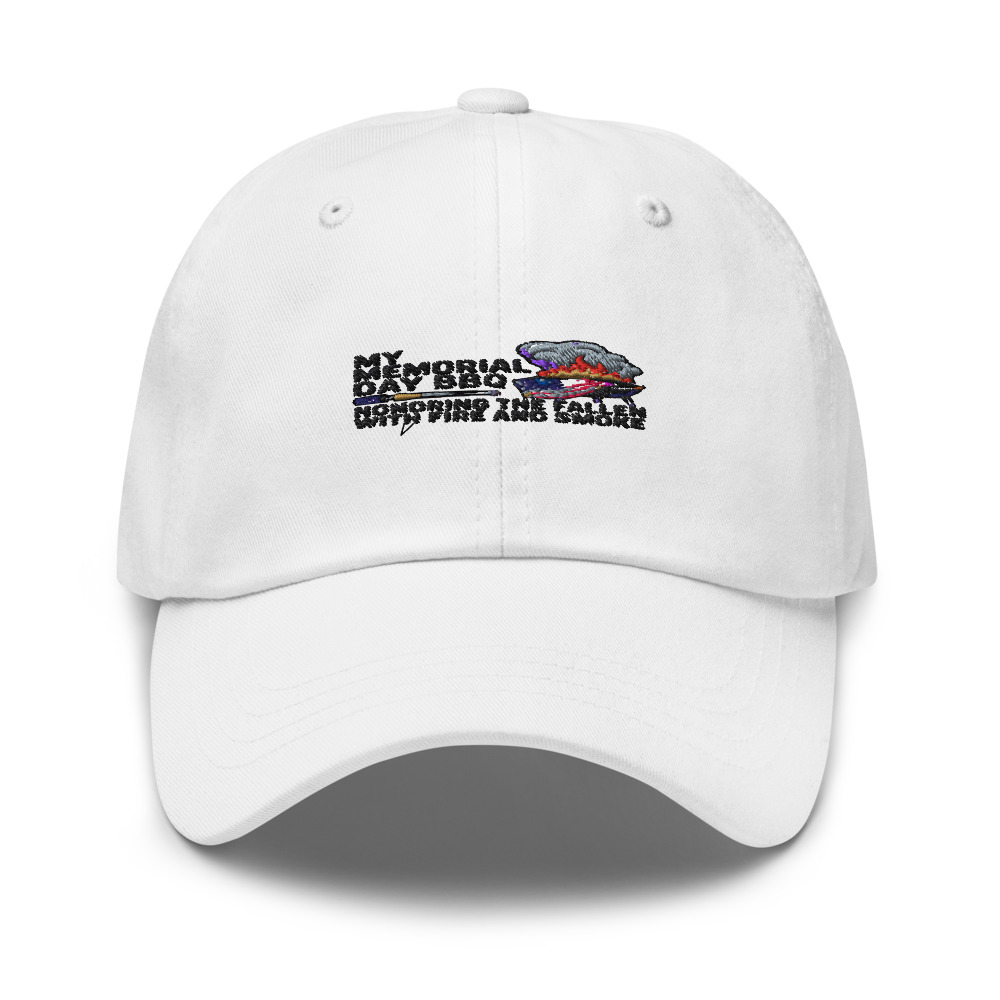 MY MEMORIAL DAY BBQ: HONORING THE FALLEN WITH FIRE AND SMOKE - hat