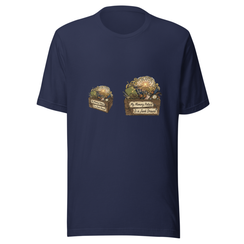 My Memory Palace Is a Junk Drawer - tshirt