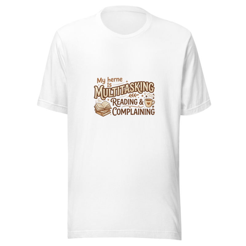 My Multitasking Is Reading & Complaining - tshirt