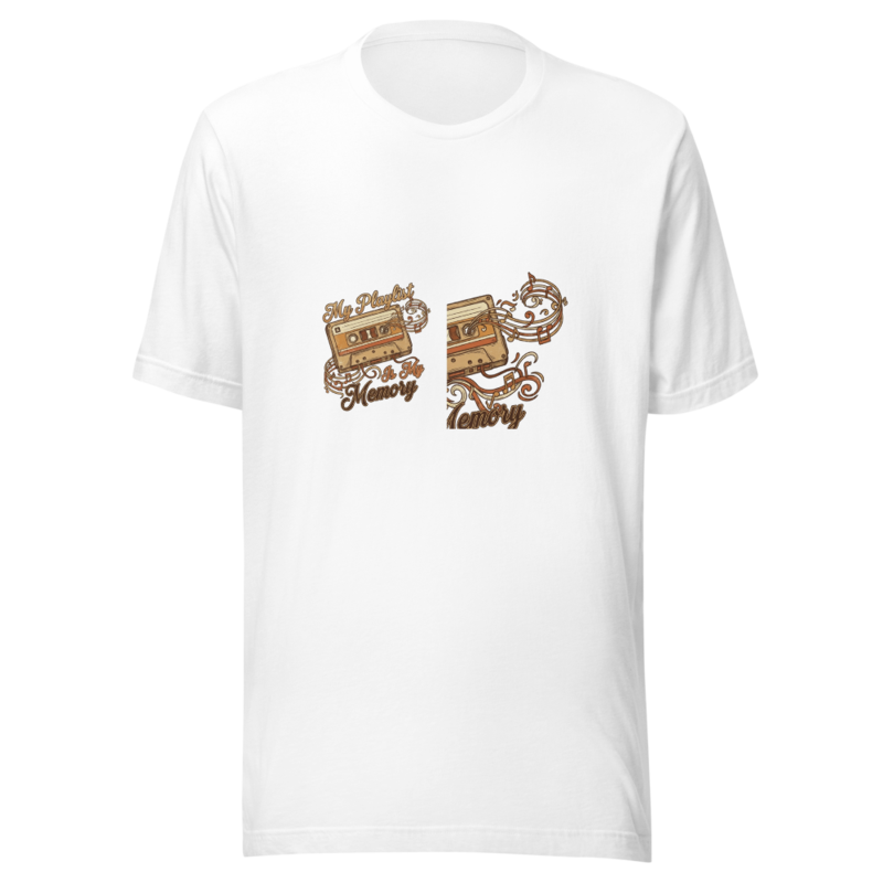 My Playlist Is My Memory - tshirt