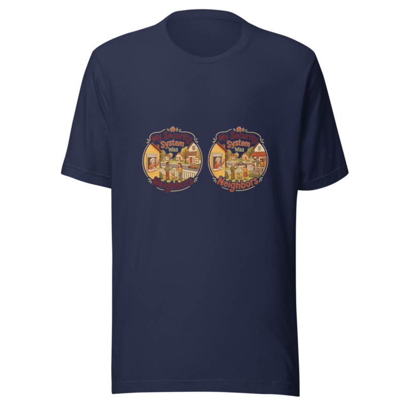 My Security System Was Neighbors - tshirt