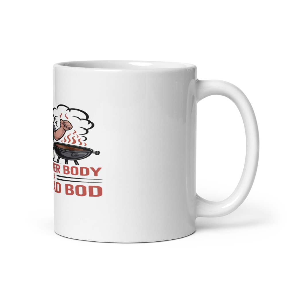 My summer body is a grill dad bod - mug